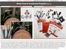 Tablet Screenshot of brakehose.co.za